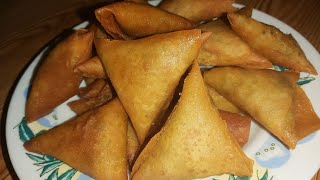 JINSI YA KUPIKA SAMBUSA ZA MBOGA VEGETABLES SAMOSAS [upl. by Eibbil186]