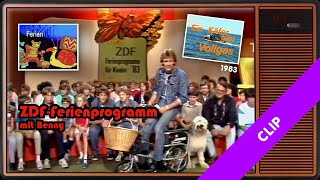 ZDFFerienprogramm 1983 Benny begrüßt und sagt quotDuduquot an [upl. by Ahsenahs]