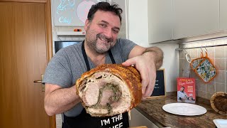 Come fare la Porchetta in Casa Tronchetto di Porchetta dello Cheffo Barbato [upl. by Mitchel]