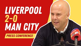 Liverpool 20 Man City  Arne Slot Press Conference [upl. by Aikin]