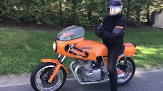 1974 Laverda SFC Replica Cold Start amp Run [upl. by Moira177]