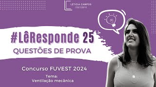 LêResponde 25 questões do concurso FUVEST 2024 fisioterapeuta [upl. by Peisch]