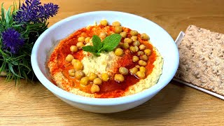 Das beste Hummus Rezept Es wird Ihnen auf jeden Fall ein Leben lang gefallen [upl. by Fletch]