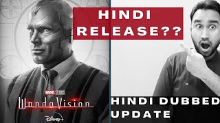 WandaVision Hindi Dubbed Release Date  WandaVision  WandaVision Hindi Dubbed Update  Faheem Taj [upl. by Alsi]