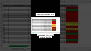 REGISTRO DE EVALUACIÓN SISAT docentes excel educacion evaluacion [upl. by Aihsatan]