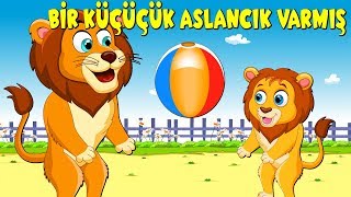 Çizgi Film Bebek Şarkıları  Bir Küçücük Aslancık Varmış Şarkısı Ninni Tarzı   Balon TV [upl. by Colyer]