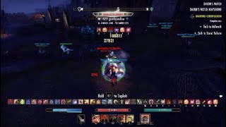 ESO  When lag didnt save a meta arcanist  Werewolf Damage Spec [upl. by Azeret134]