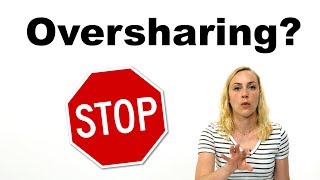 How do I Stop Oversharing  Kati Morton [upl. by Ardnak618]