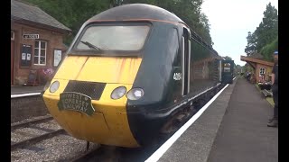 The West Somerset Railway 28082024 including the last running day of 43155 and 43154 [upl. by Wisnicki]