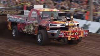 Top 3 Pro Mod 4wd Trucks from Saturday night at the Mackville Nationals Watch live on FloRacing [upl. by Brigham]