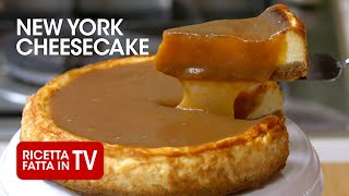 NEW YORK CHEESECAKE di Benedetta Rossi  Ricetta TV Fatto in Casa per Voi [upl. by Aynor]