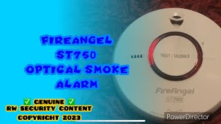 FireAngel ST750 Optical Smoke Alarm [upl. by Weismann]