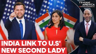 Who Is Usha Vance Set to Become Americas First IndianOrigin Second Lady  Firstpost America [upl. by Eciened]