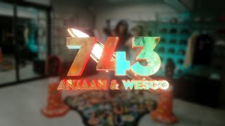 Saat4teen  Anjaan x wesco43official music videoProdbyprodbyantariksh [upl. by Cohl]