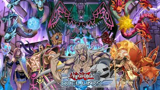 【遊戲王Duel Links】 最強的地縛神Wiraqocha Rasca帶來究極的破壞吧！暗印與紅龍之印的使者 雷克斯 哥德溫的地縛神牌組，雙神之怒的威力YuGiOh Duel Links [upl. by Nahtal736]