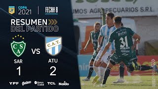 Copa De La Liga  Fecha 8  resumen de Sarmiento  Atlético Tucumán [upl. by Asa935]