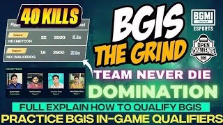 How To Qualify Bgis In game qualifiers 2024🤯  How to get 40 Kills in bgis in game qualifiers [upl. by Lou]