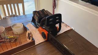 Worx 40V Chainsaw 1 Year Review What Can What Cant It Do [upl. by Lynus54]