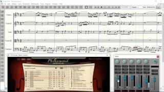 Bach Air  Finale playback with Miroslav Philarmonik Orchestra VST Plugin [upl. by Eirene]