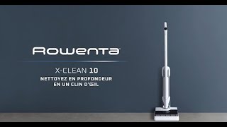 ROWENTA  X Clean 10  laspirateur laveur sans fil pour nettoyer en profondeur en un clin dœil [upl. by Acirt]