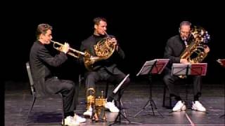 Canadian Brass  quotToccata and Fugue in d minorquot  J S Bach [upl. by Haerr]