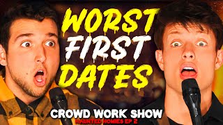 WORST FIRST DATES  CROWD WORK SHOW w MATT RIFE Haunted Homies 25 [upl. by Ecnadnac765]