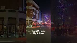 Marylebone has lovely restaurants and bars marylebone shortvideo [upl. by Hochman]