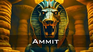 Ammit  The devourer of the souls  Egyptian mythology [upl. by Nayhr]