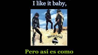 Motörhead  Ace Of Spades  Lyrics  Subtitulos en español Nwobhm Traducida [upl. by Jillayne496]