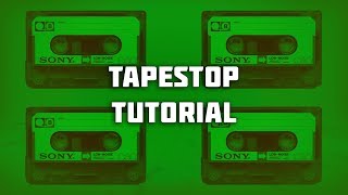 How To Do The Tape Stop Effect 🔌Tape Stop Effect Tutorial 📼⌚ [upl. by Roger]