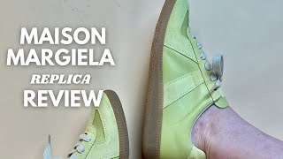 SNEAKER REVIEWS Maison Margiela Replica Review  Tryon [upl. by Alyakcm]