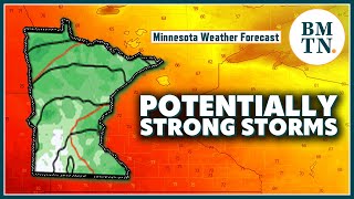 Signals for potentially stormy skies Monday in Minnesota [upl. by Kalasky]