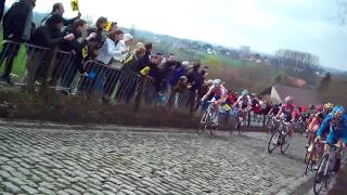 The Koppenberg Tour of Flanders 2010 [upl. by Brockie]