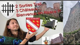 Alsace  2 sorties Trail 3 Châteaux [upl. by Catie29]