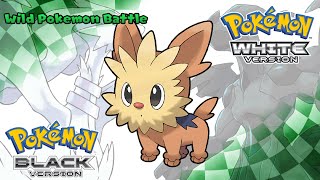 Pokémon Black amp White  Wild Pokemon Battle Music HQ [upl. by Nylrebmik]