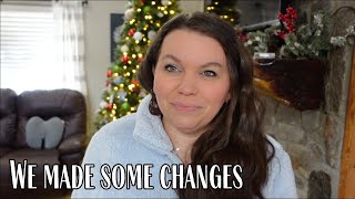 We made some changes  VLOGMAS DAY 2 [upl. by Rosalia587]