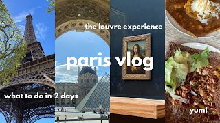 PARIS VLOG 💌 what to do in two days the louvre experience trying galette sarrasin [upl. by Pablo]