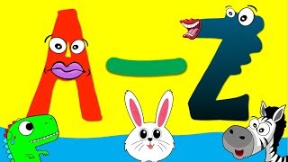 ABC Alphabet  A to Z Animals for Kids [upl. by Naryk458]