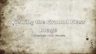 Focused images on the ground glass screen [upl. by Leind]