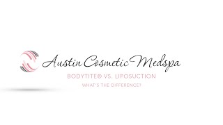 BODYTITE® VS LIPOSUCTION Whats the difference [upl. by Solberg]