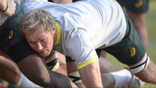 Schalk Burger announced as new Springbok captain after practise session [upl. by Erimahs]