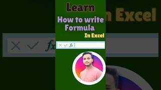 How to write Function in Excel  Formula kaise lagate hain excel ExcelSquareByAfroz [upl. by Yeorgi]