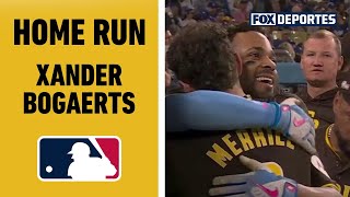 🔥 HOME RUN Xander Bogaerts  San Diego Padres 71 Los Angeles Dodgers  NLDS G2  MLB 2024 [upl. by Aineval]