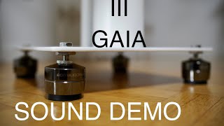 IsoAcoustics Gaia III Sound Demo With Commentary [upl. by Aikahs]