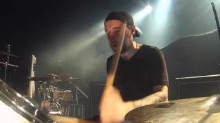 Dan Wilding  Carcass  Incarnated Solvent Abuse  Live in St Paul  Drum Cam [upl. by Katey958]