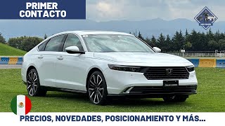 Nuevo Honda Accord HEV 2023  Primer Contacto  Daniel Chavarría [upl. by Leanard415]