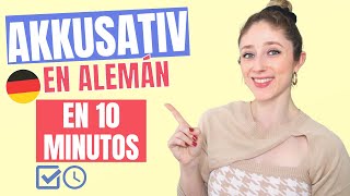 ACUSATIVO en Alemán EXPLICADO FÁCIL ✅ AKKUSATIV en Alemán 👍​ Curso de Alemán Básico [upl. by Semele849]