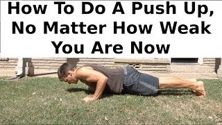 Anyone Can Do Push Ups Heres How [upl. by Ennirak]