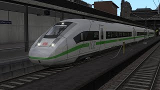 Train Simulator Classic  3DZUG DB BR412 ICE 4  Hamburg to Hannover Route  Lets Play  Gaming HD [upl. by Drhacir515]