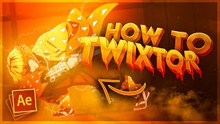 How to Twixtor in 2 MINUTES  After Effects AMV Tutorial [upl. by Jo Ann]